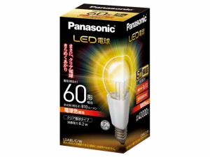 パナソニック　LED電球 クリア電球タイプ 8.2W（電球色相当）E26口金　【品番：LDA8LCW】