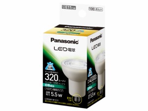 パナソニック　LED電球 5.5W（白色相当） E11口金　【品番：LDR6WWE11】