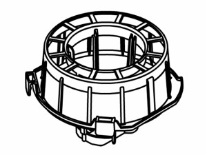 パナソニック　ナノイー加湿発生機 フィルター枠（プレフィルター）（タンクキャップ）　【品番：FFJ1650066】