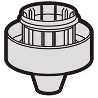 シャープ　掃除機用 筒型フィルター　【品番：2172210525】