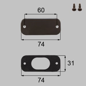 【メール便対応】LIXIL（トステム）　雨樋ふさぎ材　オータムブラウン　【品番：G-V832-PTAB】