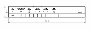 TOTO　リモコン組品　【品番：TCM2174】