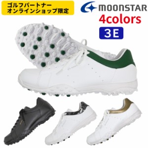 ムーンスター ゴルフ スパイクレス シューズ GL001X 限定 モデル 3E 靴 おしゃれ スニーカー タイプ golf スパイクレス MOONSTAR