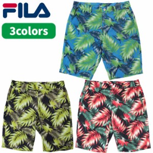 フィラ ゴルフウェア メンズ パンツ ショートパンツ ハーフパンツ 夏 ボタニカル 総柄 742322G M L LL 3L FILA