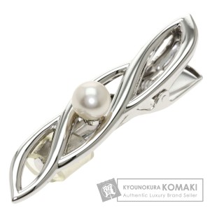 ミキモト MIKIMOTO  アコヤパール 真珠  タイピン シルバー メンズ  中古