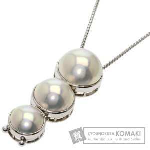 タサキ TASAKI  マベパール 真珠 可動式  ネックレス K18ホワイトゴールド レディース  中古