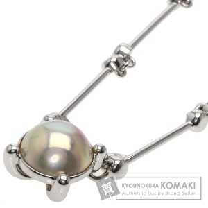 タサキ TASAKI  マベパール 真珠  ネックレス シルバー レディース  中古