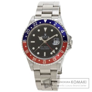 ロレックス ROLEX 16710T  GMTマスター2 赤青ベゼル スティックダイヤル  腕時計 中古