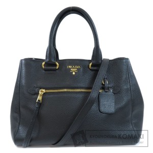 プラダ PRADA  2WAY  トートバッグ カーフ レディース  中古