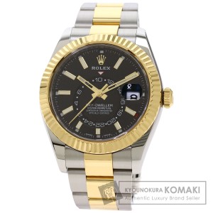 ロレックス ROLEX 326933  スカイドゥエラー  腕時計 ステンレススチール SSxK18YG   メンズ  中古