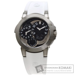 ハリーウィンストン HARRY WINSTON アヴェニュー K18WG デイト クォーツ メンズ 美品 _733905