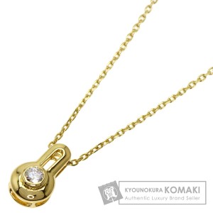 ミキモト MIKIMOTO  ダイヤモンド  ネックレス K18イエローゴールド レディース  中古