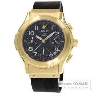 ウブロ HUBLOT 1810.3  MDM エレガント  腕時計 K18イエローゴールド ラバー   メンズ  中古