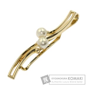 ミキモト MIKIMOTO  パール 真珠  タイピン K14イエローゴールド メンズ  中古