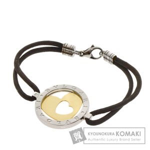 ブルガリ BVLGARI  トンドハート  ブレスレット K18イエローゴールド レディース  中古