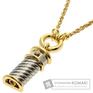 エルメス HERMES  ダイヤモンド  ネックレス K18イエローゴールド レディース  中古