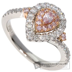 セレクトジュエリー SELECT JEWELRY  ピンク ダイヤモンド  リング・指輪 プラチナPT900 K18PG    中古