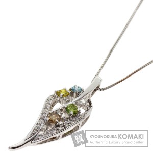 セレクトジュエリー SELECT JEWELRY  マルチカラー ダイヤモンド  ネックレス 中古