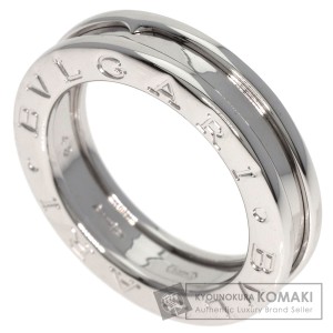 ブルガリ BVLGARI  B-zero1 ビーゼロワン XS 1バンド #48  リング・指輪 K18ホワイトゴールド 中古