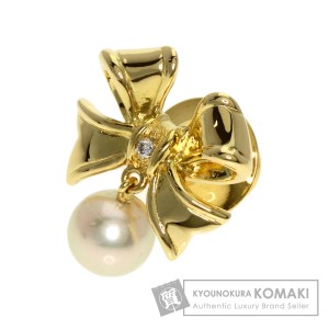 MIKIMOTO アニマル モチーフ ピンブローチ ブローチ K18YG レディース