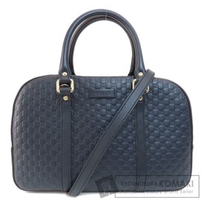 グッチ GUCCI 510286  マイクロシマ アウトレット 2WAY  ハンドバッグ レザー レディース  中古