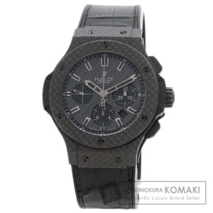 ウブロ HUBLOT 301.QX.1740.GR  ビッグバン オールブラック カーボン  腕時計 カーボン ラバー   中古