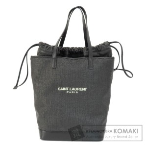 サンローラン SAINT LAURENT  テディトート  トートバッグ レザー レディース  中古