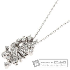 ミキモト MIKIMOTO  ダイヤモンド  ネックレス K18ホワイトゴールド レディース  中古