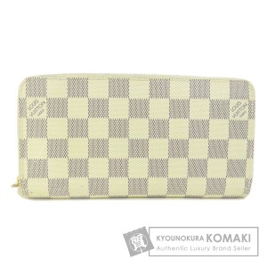 ルイヴィトン LOUIS VUITTON N60019  ジッピー・ウォレット ダミエ アズール  中古