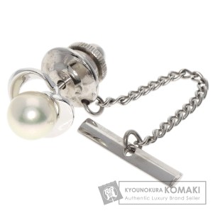 ミキモト MIKIMOTO  パール 真珠  タイピン シルバー メンズ  中古