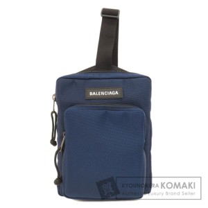 バレンシアガ BALENCIAGA 593651  ロゴ  ボディバッグ ナイロン素材 レディース  中古