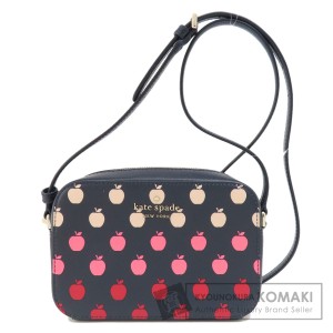 ケイトスペード kate spade  ミニ カメラバッグ リンゴモチーフ  ショルダーバッグ レザー 中古