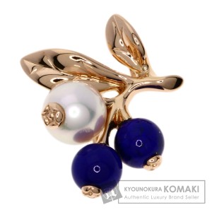 ミキモト MIKIMOTO  パール 真珠 ラピスラズリ 2WAY  ペンダントトップ K18ピンクゴールド 中古