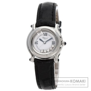 ショパール Chopard 27/8245-23  ハッピースポーツ ダイヤモンド  腕時計 ステンレススチール 中古