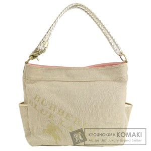 バーバリー BURBERRY  ブルーレーベル  トートバッグ キャンバス レディース  中古