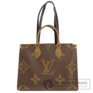 ルイヴィトン LOUIS VUITTON M45321  オンザゴーMM モノグラムジャイアント  トートバッグ 中古