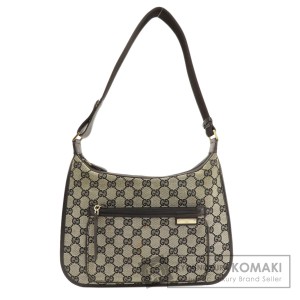 グッチ GUCCI 001・4098  GG柄 ワンショルダー  ショルダーバッグ キャンバス レディース  中古