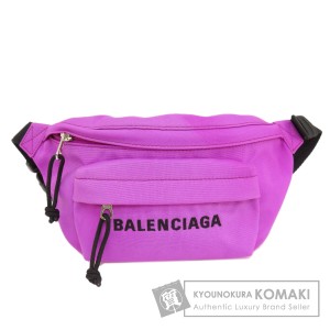 バレンシアガ BALENCIAGA 569978  ロゴ  ボディバッグ ナイロン素材 レディース  中古