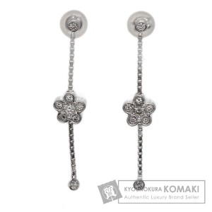 セレクトジュエリー SELECT JEWELRY  ダイヤモンド  ピアス K18ホワイトゴールド     中古