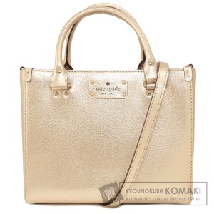 ケイトスペード kate spade  2WAY  ハンドバッグ レザー レディース  中古