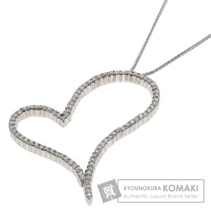 セレクトジュエリー SELECT JEWELRY  ダイヤモンド ハートモチーフ  ネックレス 中古