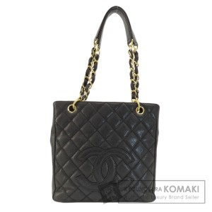 シャネル CHANEL  チェーンショルダー マトラッセ ゴールド金具  ハンドバッグ 中古