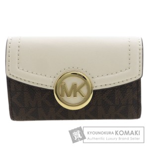 マイケルコース Michael Kors  ロゴモチーフ  キーケース レザー レディース  中古