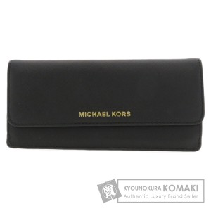 マイケルコース Michael Kors  ロゴモチーフ  長財布（小銭入れあり） レザー レディース  中古