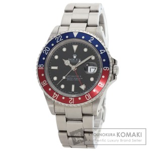 ロレックス ROLEX 16710  GMTマスター2 青赤ベゼル   腕時計 ステンレススチール SS   メンズ  中古