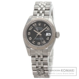 ロレックス ROLEX 179174  デイトジャスト   腕時計 ステンレススチール SS K18WG  レディース  中古