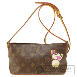 ルイヴィトン LOUIS VUITTON M51241  パンダ トロター モノグラム  ショルダーバッグ 中古