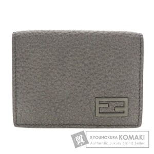 フェンディ FENDI 7M0280  ミニウォレット 三つ折り バゲット  二つ折り財布（小銭入れあり） 中古