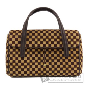 ルイヴィトン LOUIS VUITTON M92131  ダミエソバージュ ライオン ハラコ  ハンドバッグ ハラコ 中古