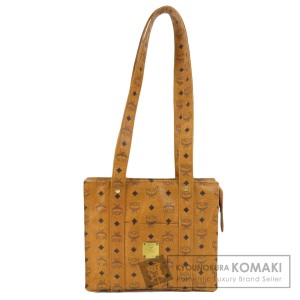 エムシーエム MCM  ロゴ  ショルダーバッグ レザー レディース  中古